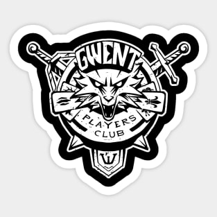 Gwent Players Club Sticker